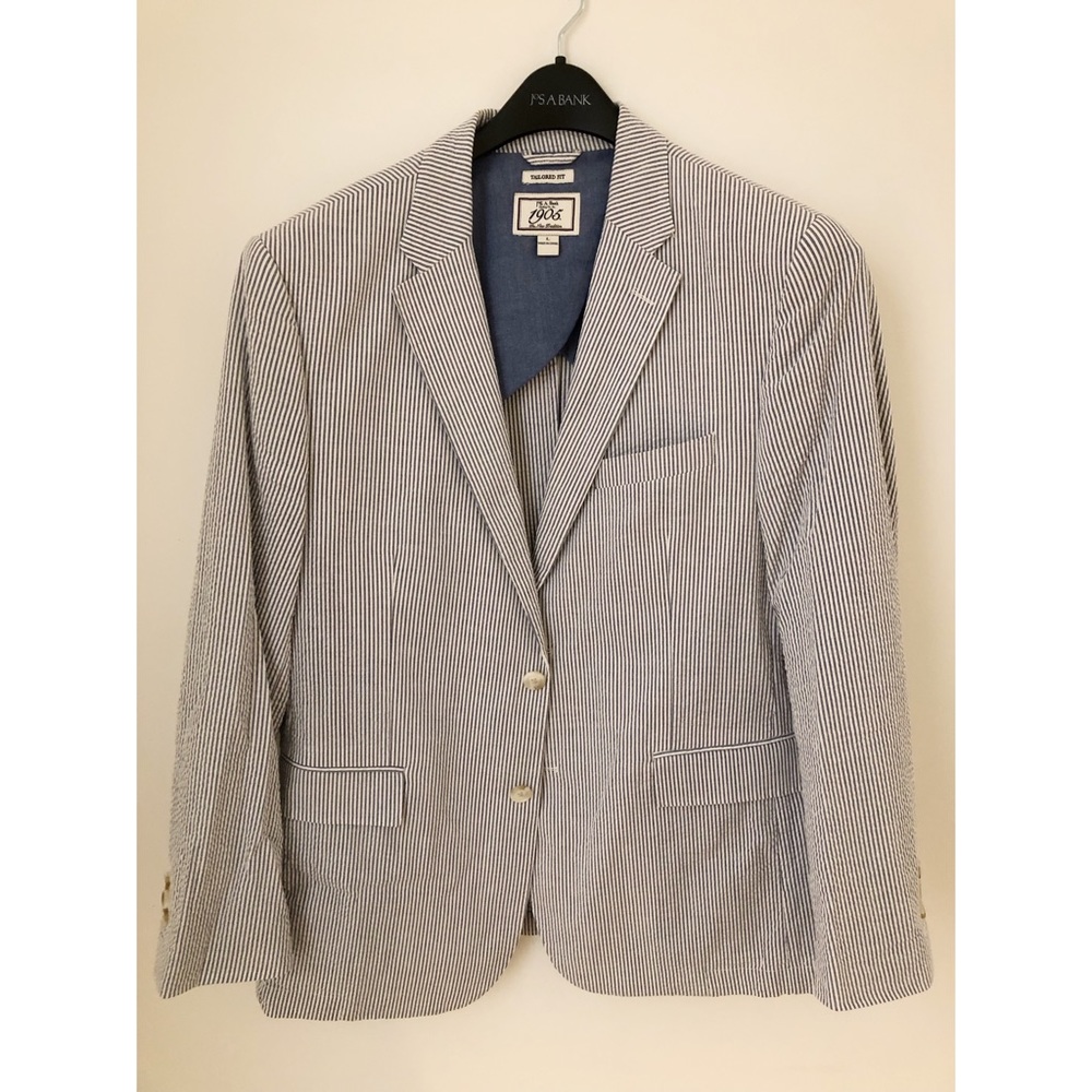 Men’s seersucker jacket